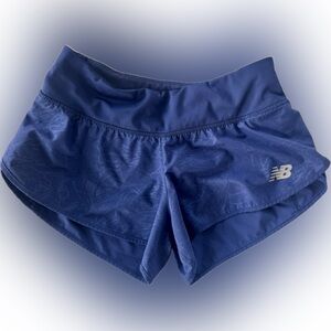Blue New Balance Running Shorts
